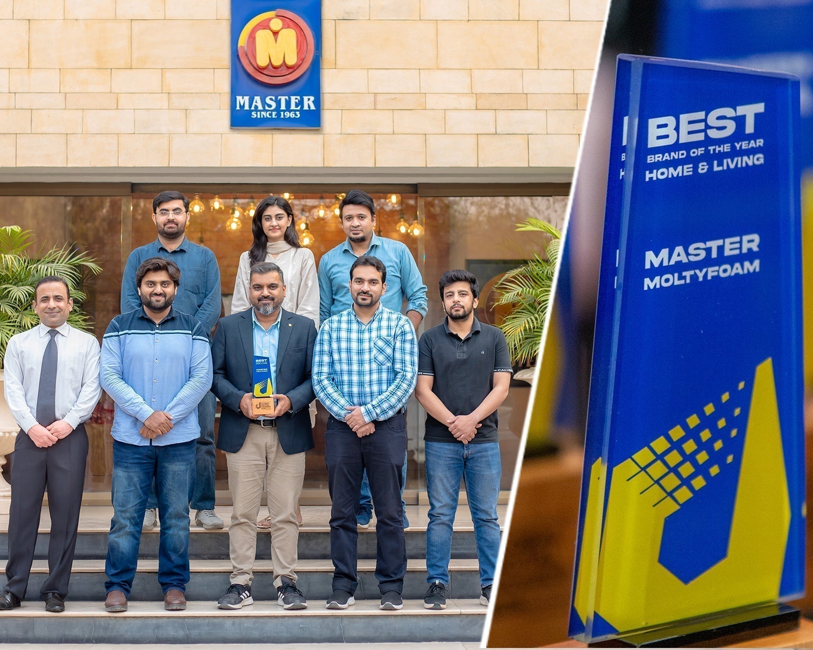 Proud Moment: Master MoltyFoam Wins "Best Brand of the Year (Home & Living)"!